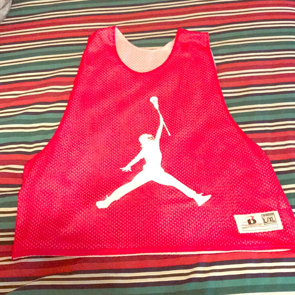 Jordan Style Lacrosse Pinnie !!!